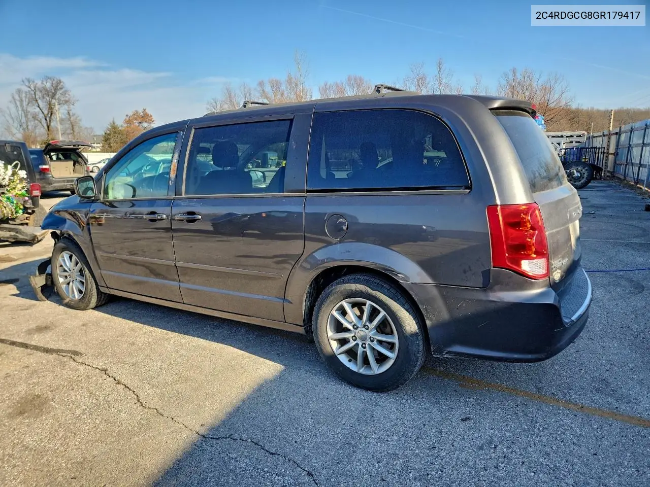 2C4RDGCG8GR179417 2016 Dodge Grand Caravan Sxt