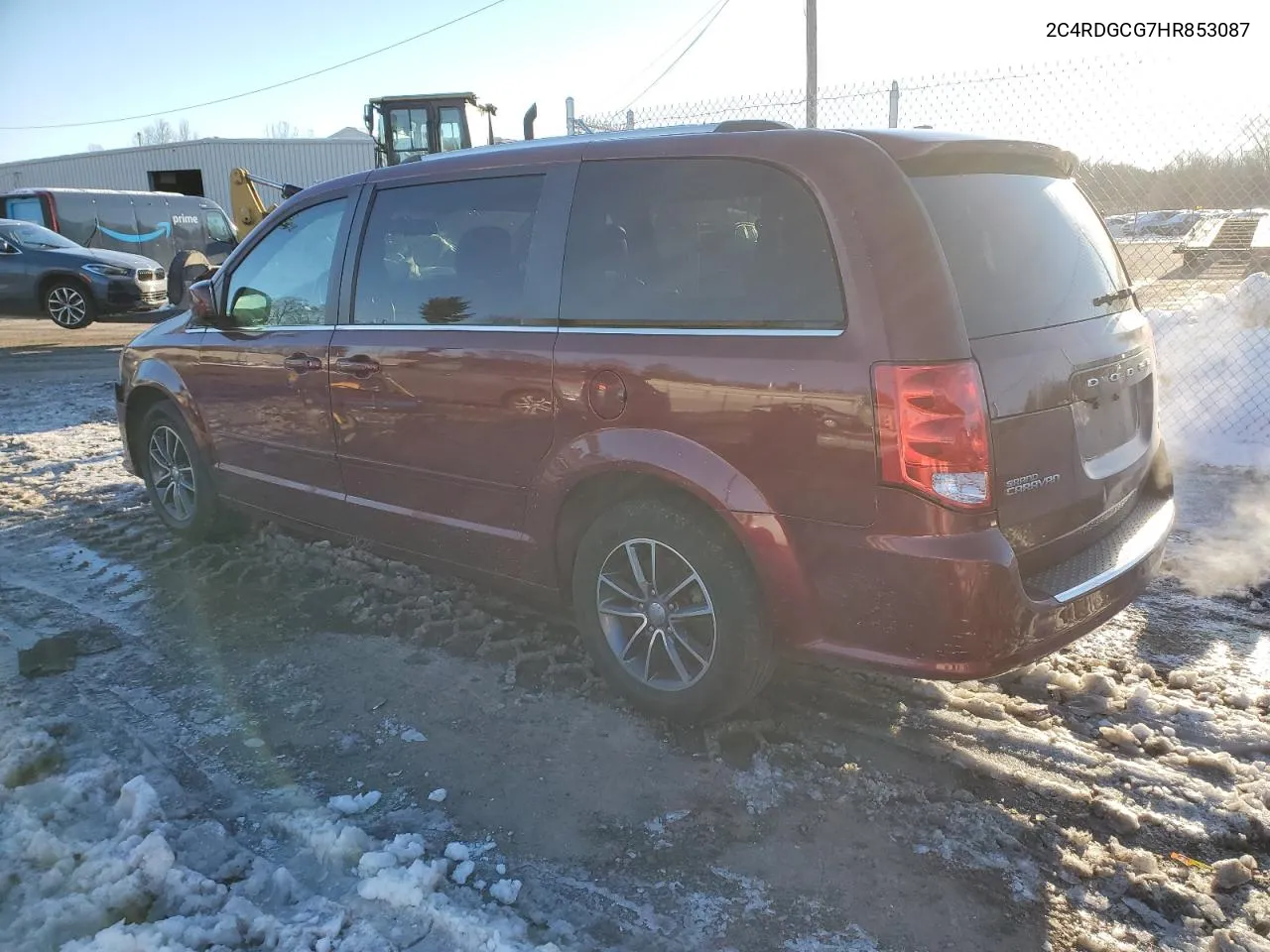 2017 Dodge Grand Caravan Sxt VIN: 2C4RDGCG7HR853087 Lot: 42114194