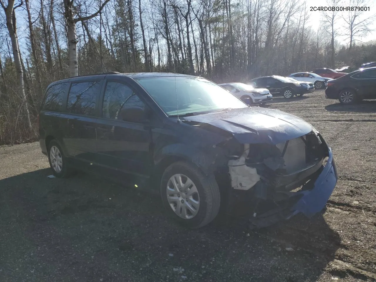 2017 Dodge Grand Caravan Se VIN: 2C4RDGBG0HR879001 Lot: 45986774