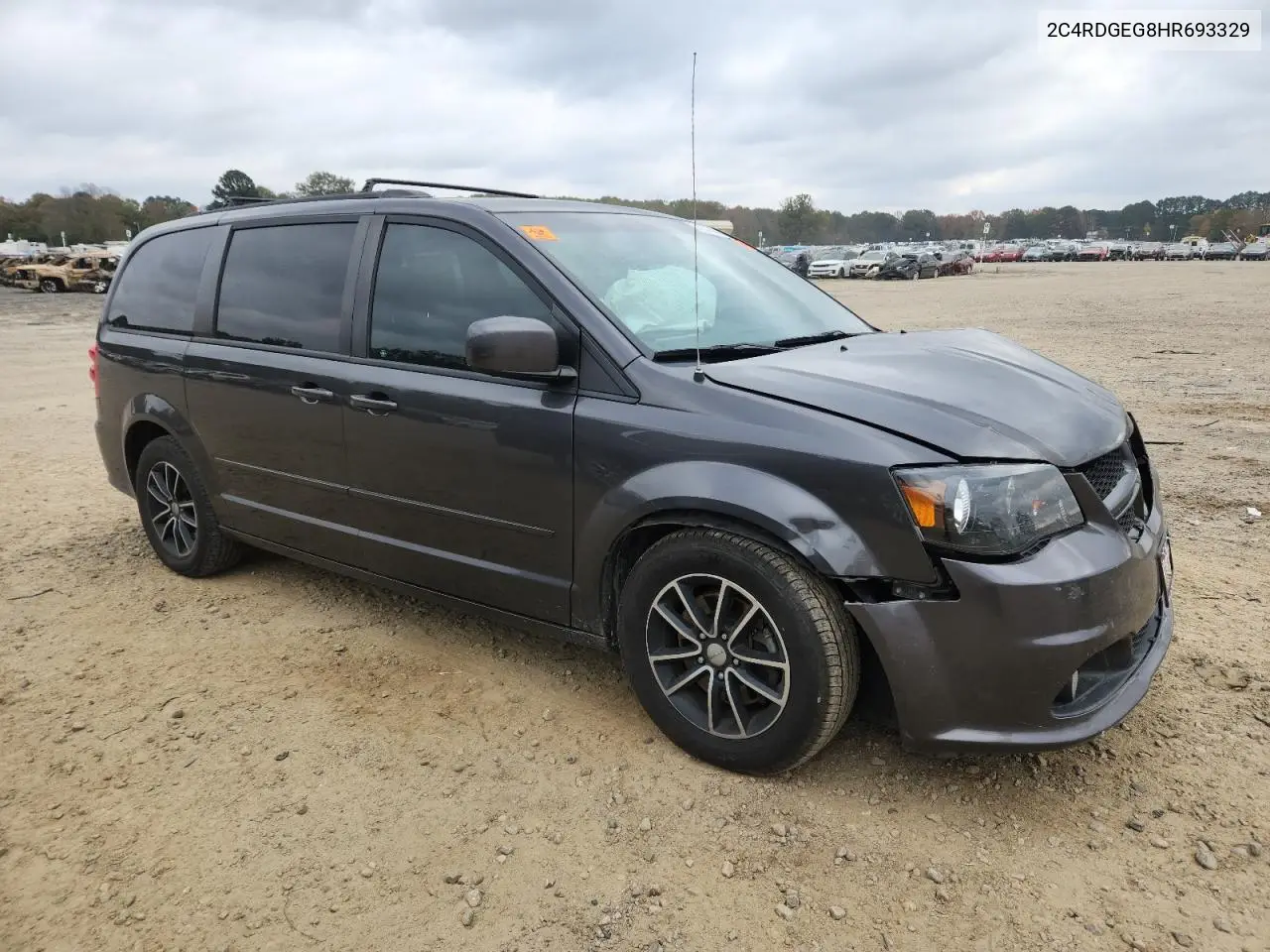 2C4RDGEG8HR693329 2017 Dodge Grand Caravan Gt