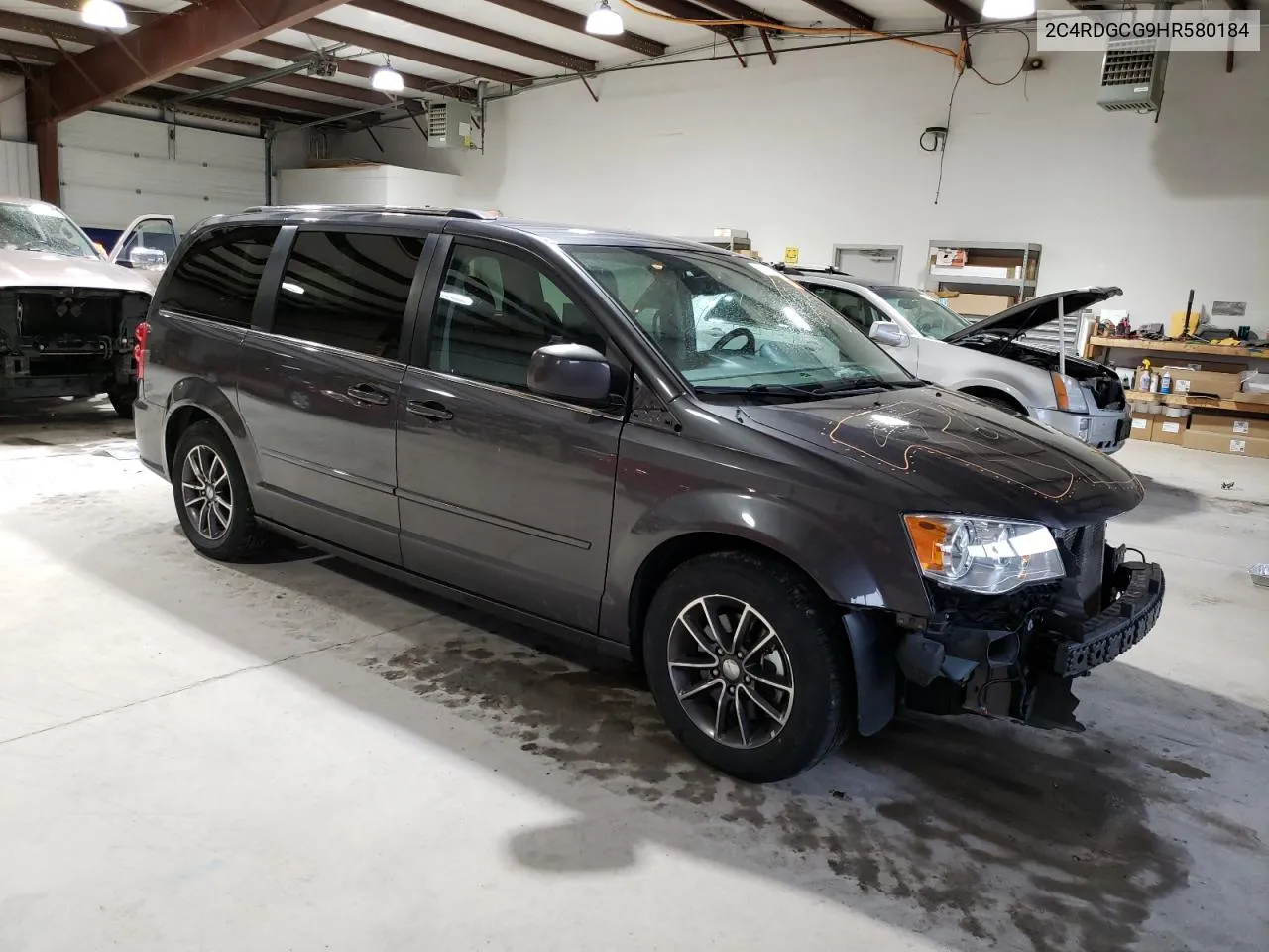 2017 Dodge Grand Caravan Sxt VIN: 2C4RDGCG9HR580184 Lot: 48297524