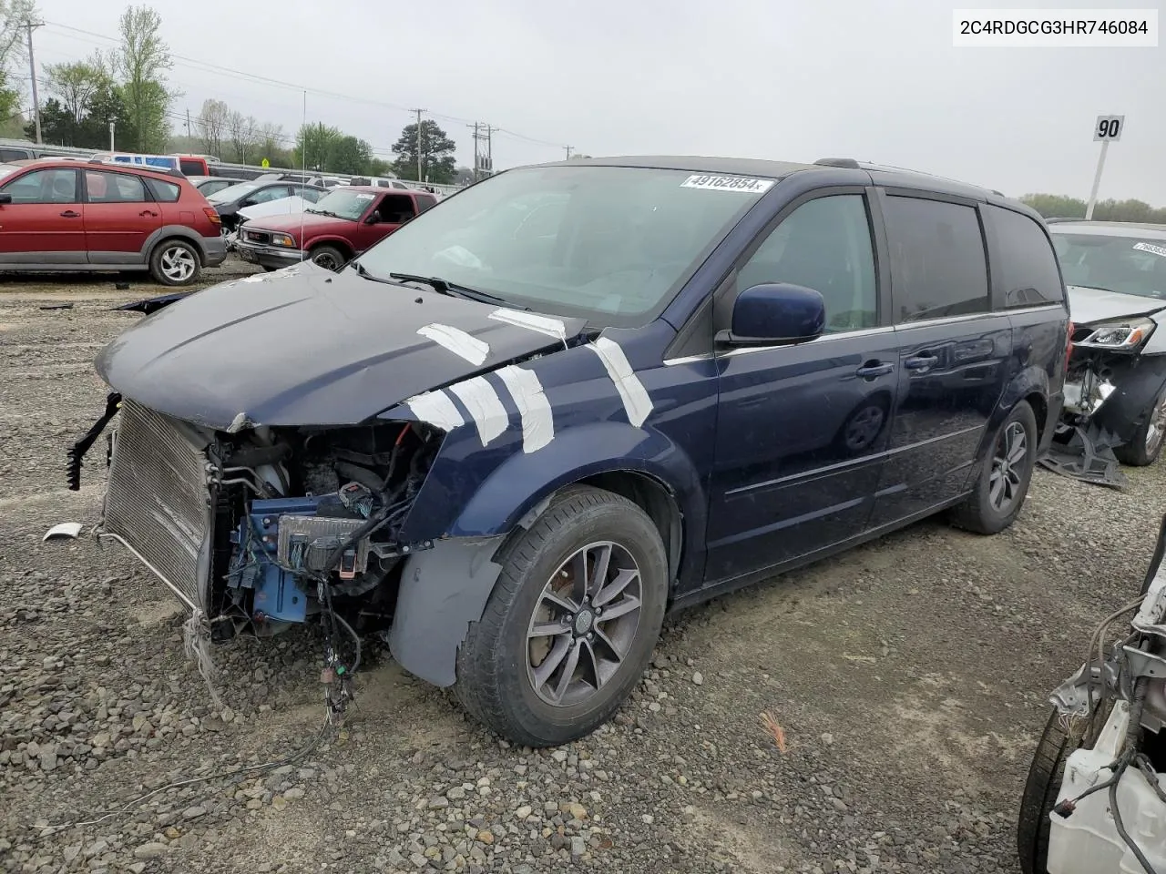 2C4RDGCG3HR746084 2017 Dodge Grand Caravan Sxt