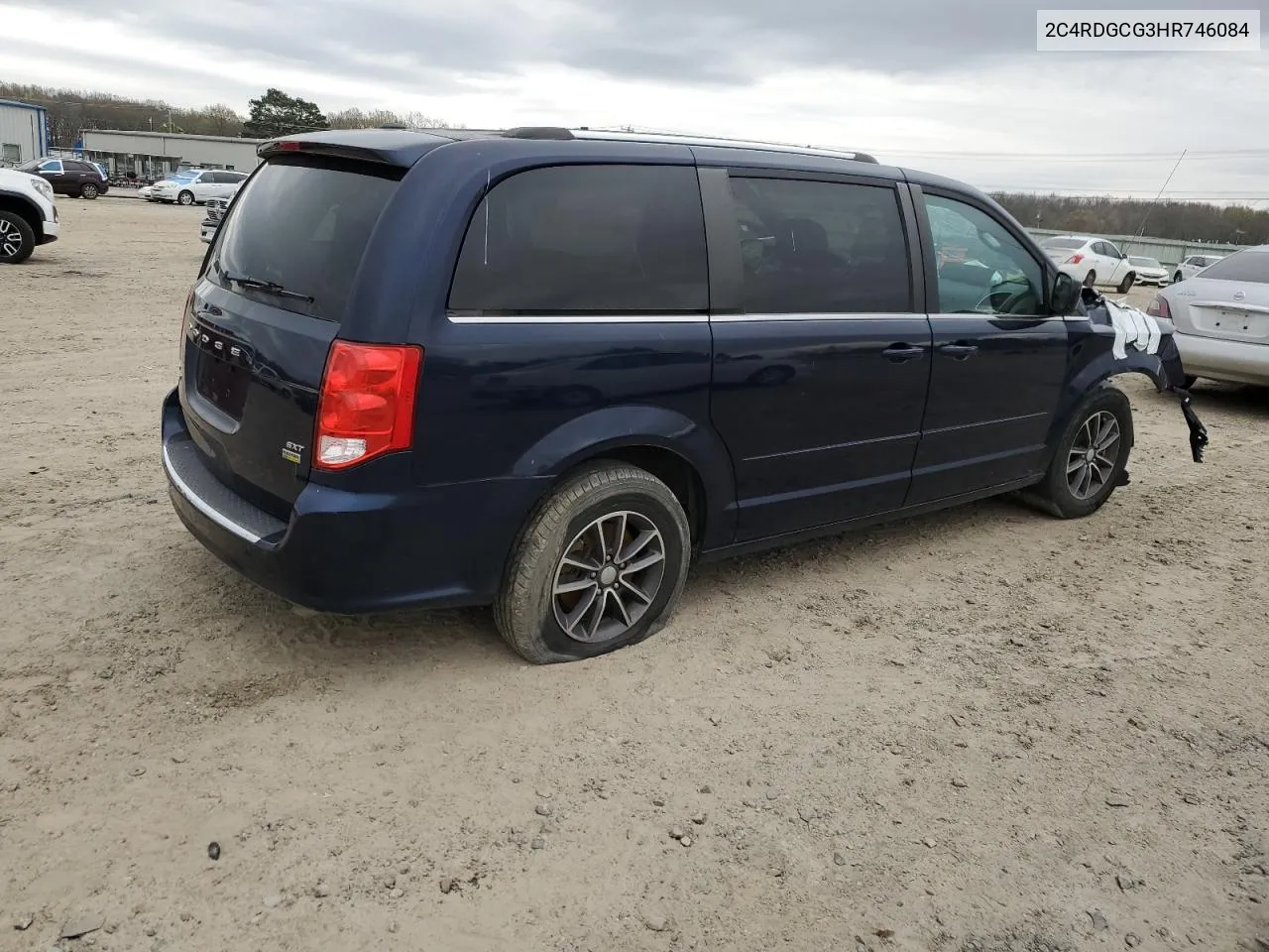 2017 Dodge Grand Caravan Sxt VIN: 2C4RDGCG3HR746084 Lot: 49162854