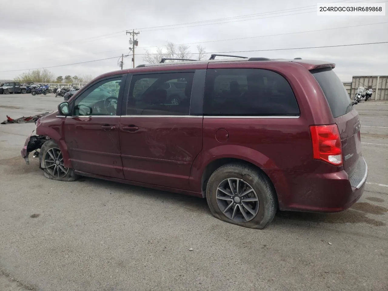 2017 Dodge Grand Caravan Sxt VIN: 2C4RDGCG3HR689868 Lot: 49911704