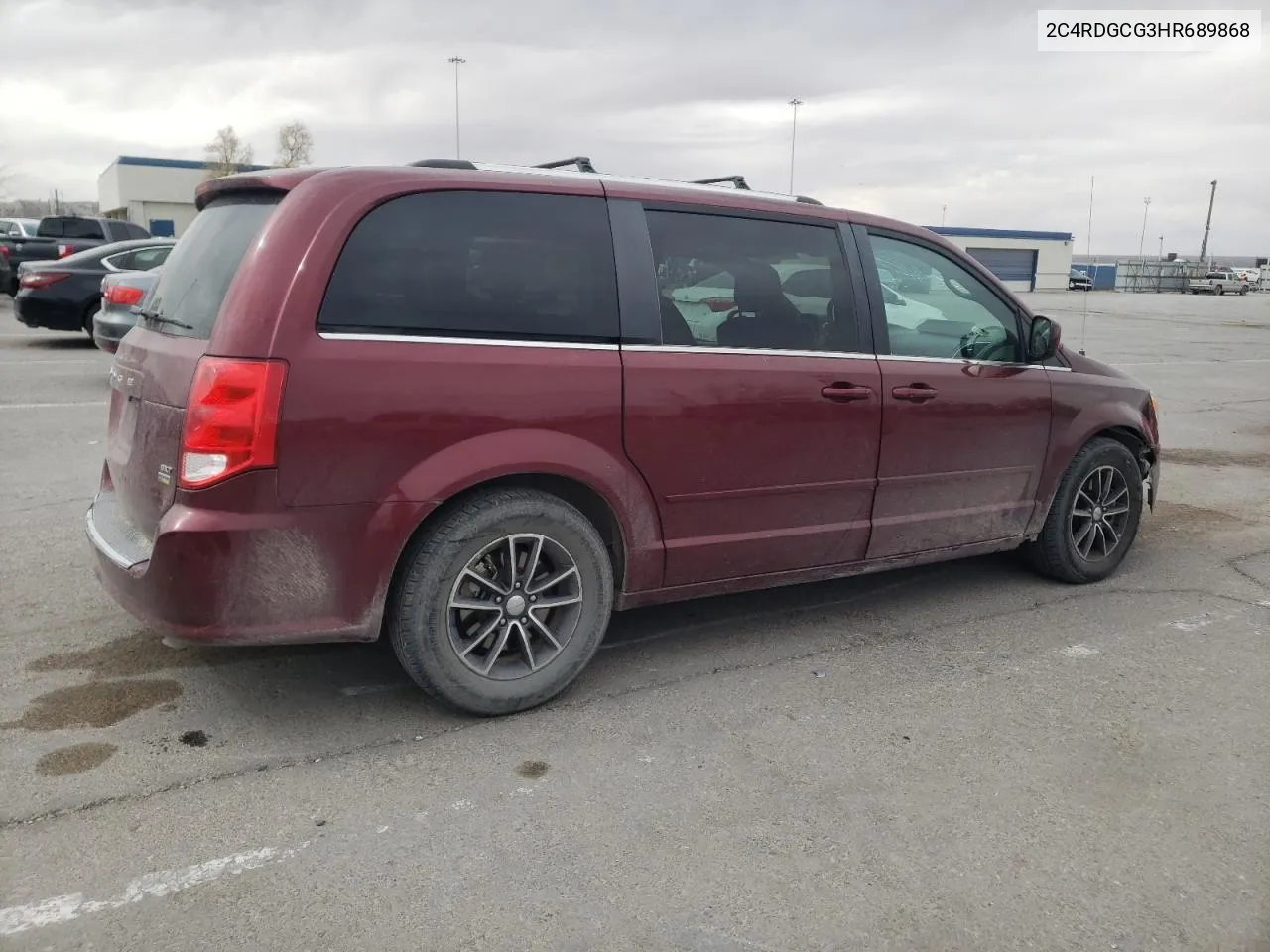 2017 Dodge Grand Caravan Sxt VIN: 2C4RDGCG3HR689868 Lot: 49911704