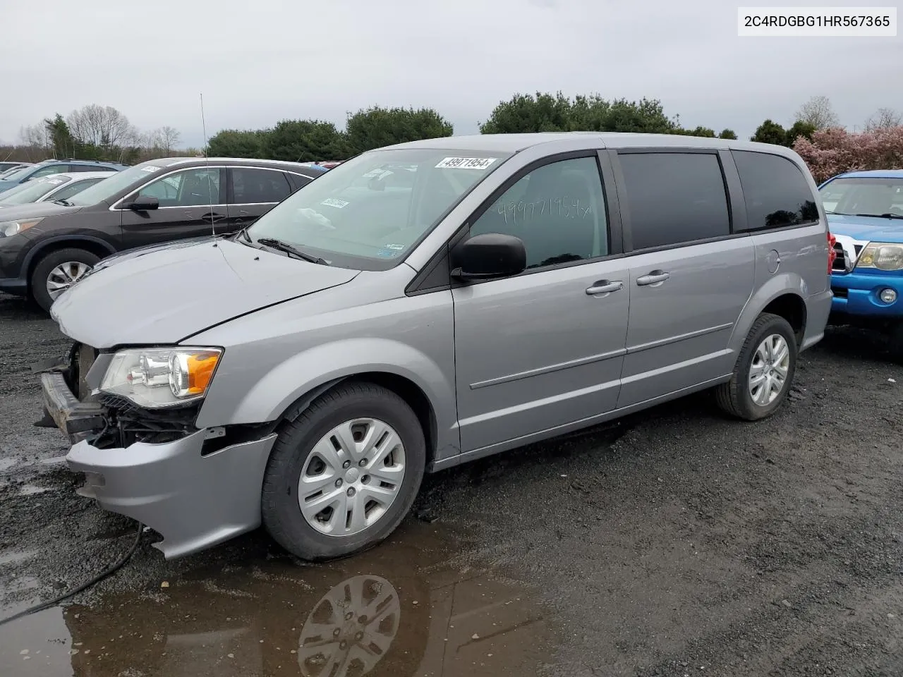 2017 Dodge Grand Caravan Se VIN: 2C4RDGBG1HR567365 Lot: 49971954