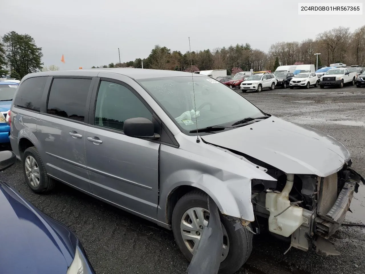 2C4RDGBG1HR567365 2017 Dodge Grand Caravan Se