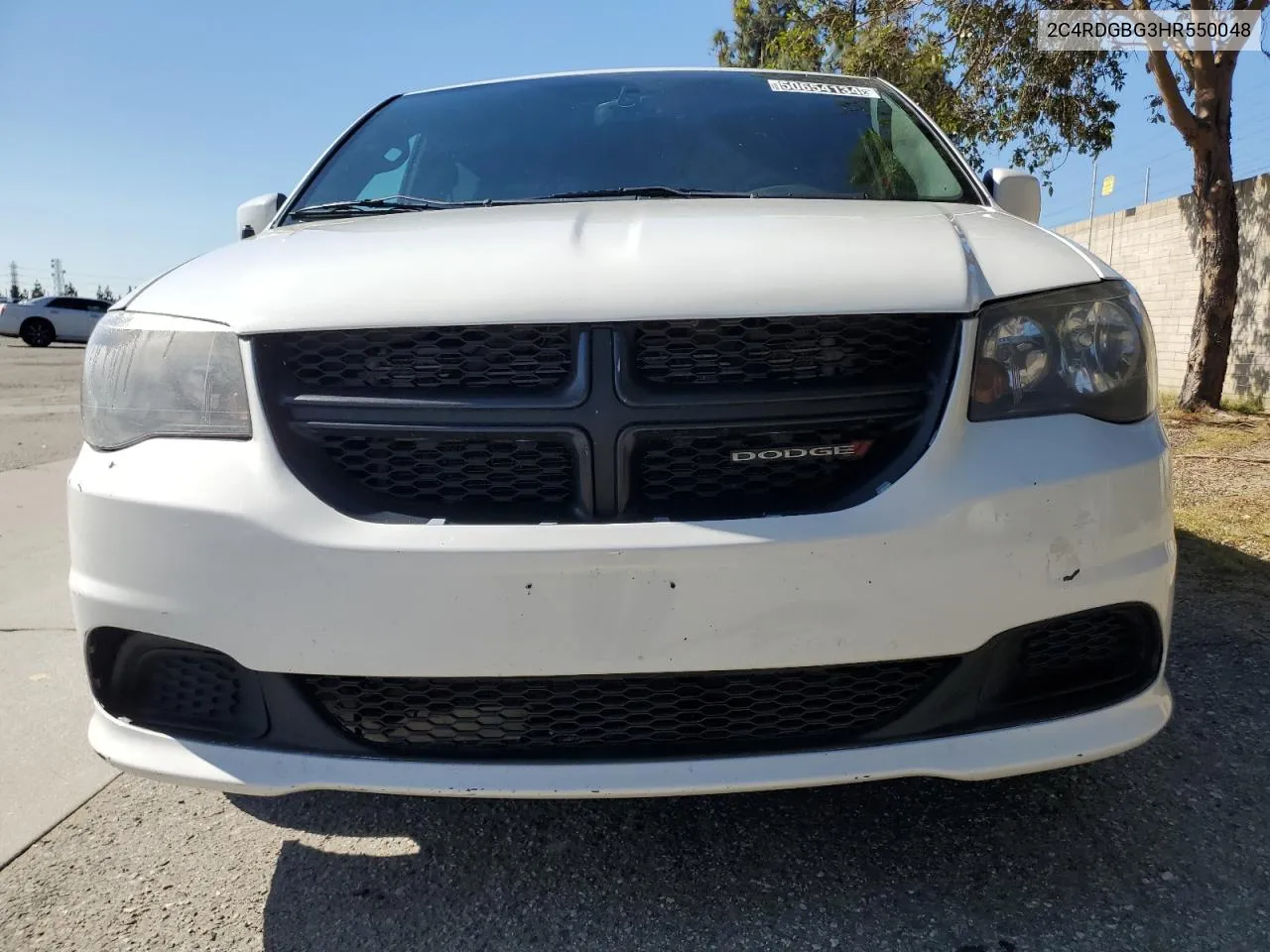 2017 Dodge Grand Caravan Se VIN: 2C4RDGBG3HR550048 Lot: 50654134