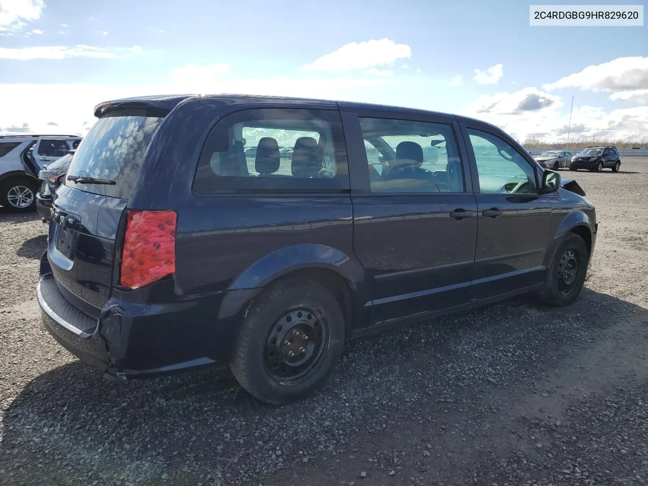 2C4RDGBG9HR829620 2017 Dodge Grand Caravan Se