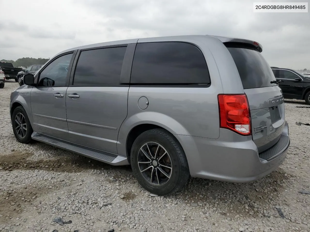 2017 Dodge Grand Caravan Se VIN: 2C4RDGBG8HR849485 Lot: 51279444