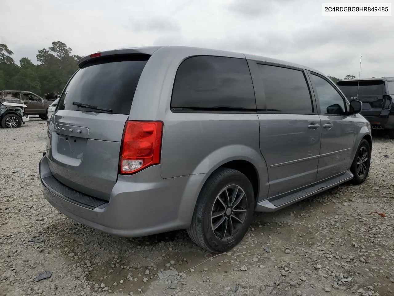 2017 Dodge Grand Caravan Se VIN: 2C4RDGBG8HR849485 Lot: 51279444