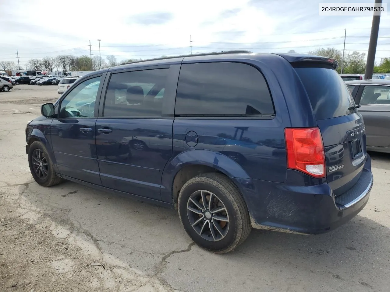 2017 Dodge Grand Caravan Gt VIN: 2C4RDGEG6HR798533 Lot: 51405024