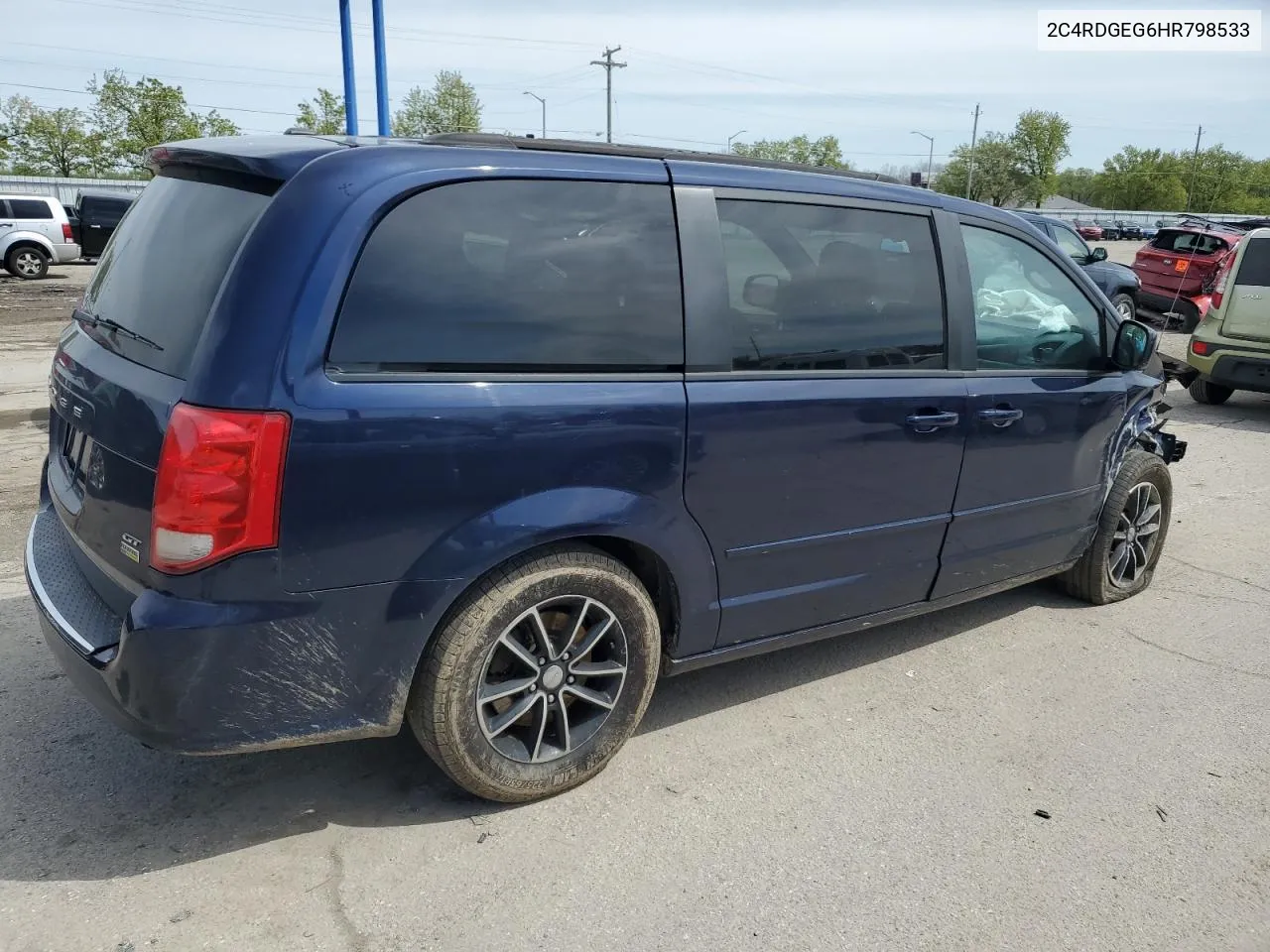 2017 Dodge Grand Caravan Gt VIN: 2C4RDGEG6HR798533 Lot: 51405024