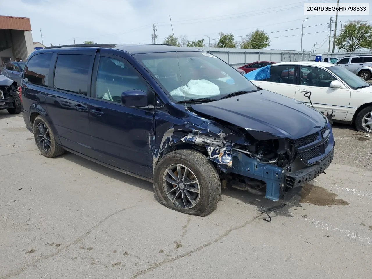 2C4RDGEG6HR798533 2017 Dodge Grand Caravan Gt