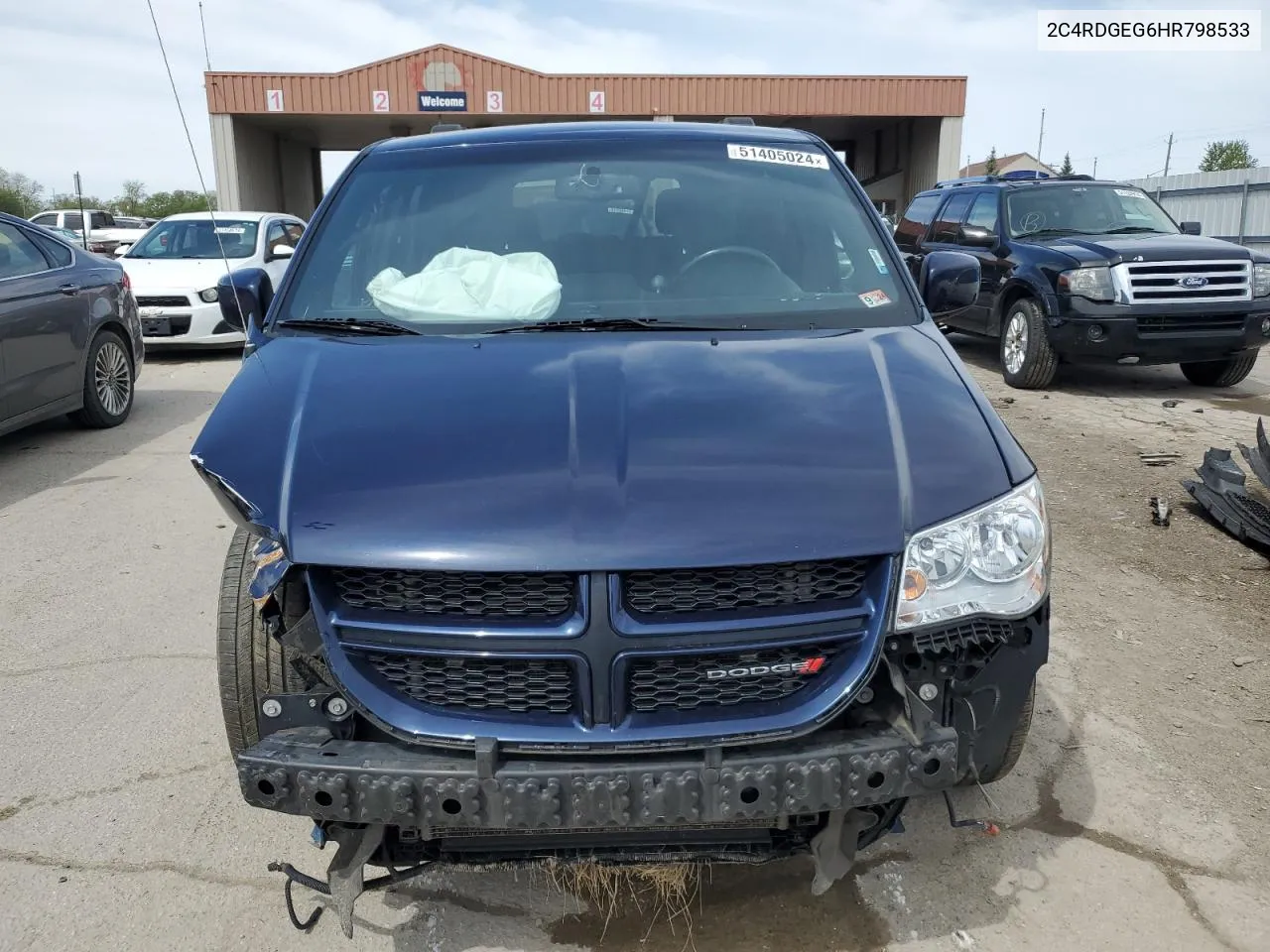 2C4RDGEG6HR798533 2017 Dodge Grand Caravan Gt