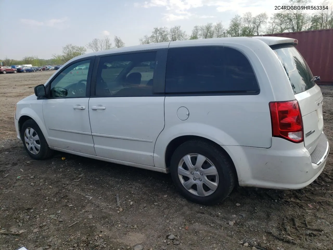 2017 Dodge Grand Caravan Se VIN: 2C4RDGBG9HR563354 Lot: 51549054