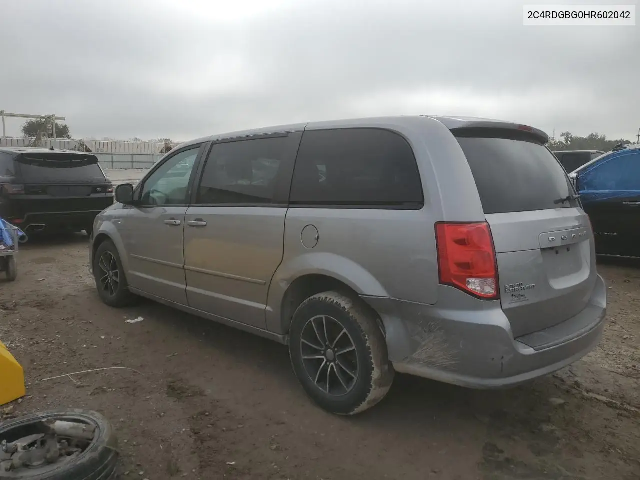 2C4RDGBG0HR602042 2017 Dodge Grand Caravan Se