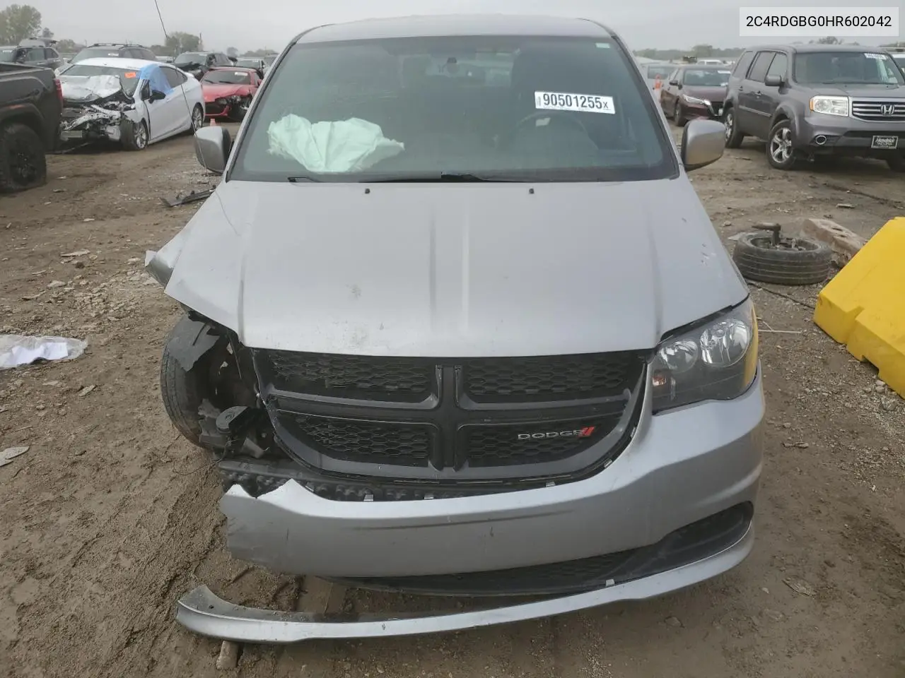 2C4RDGBG0HR602042 2017 Dodge Grand Caravan Se