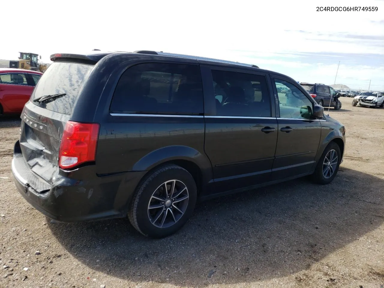 2017 Dodge Grand Caravan Sxt VIN: 2C4RDGCG6HR749559 Lot: 51731414