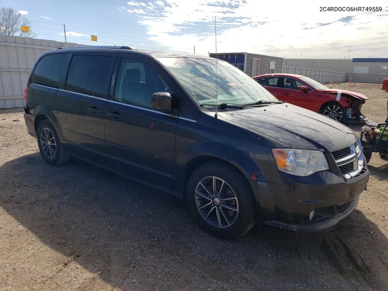 2017 Dodge Grand Caravan Sxt VIN: 2C4RDGCG6HR749559 Lot: 51731414