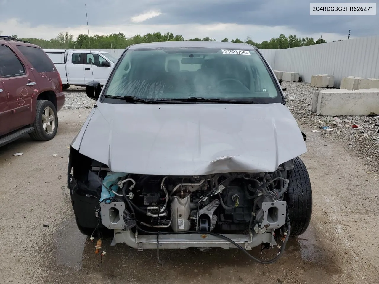 2C4RDGBG3HR626271 2017 Dodge Grand Caravan Se