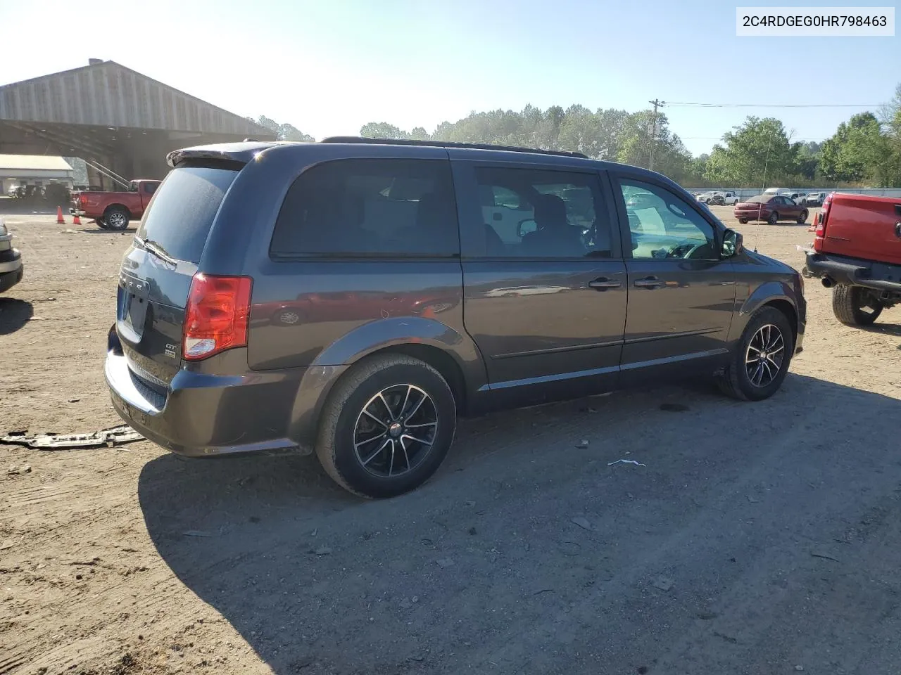 2C4RDGEG0HR798463 2017 Dodge Grand Caravan Gt