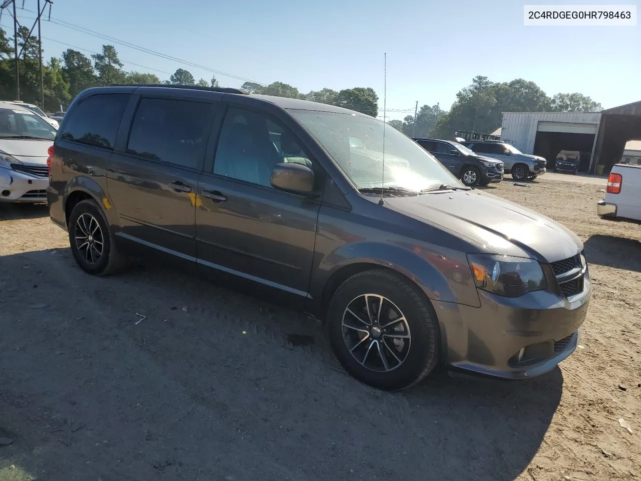 2C4RDGEG0HR798463 2017 Dodge Grand Caravan Gt