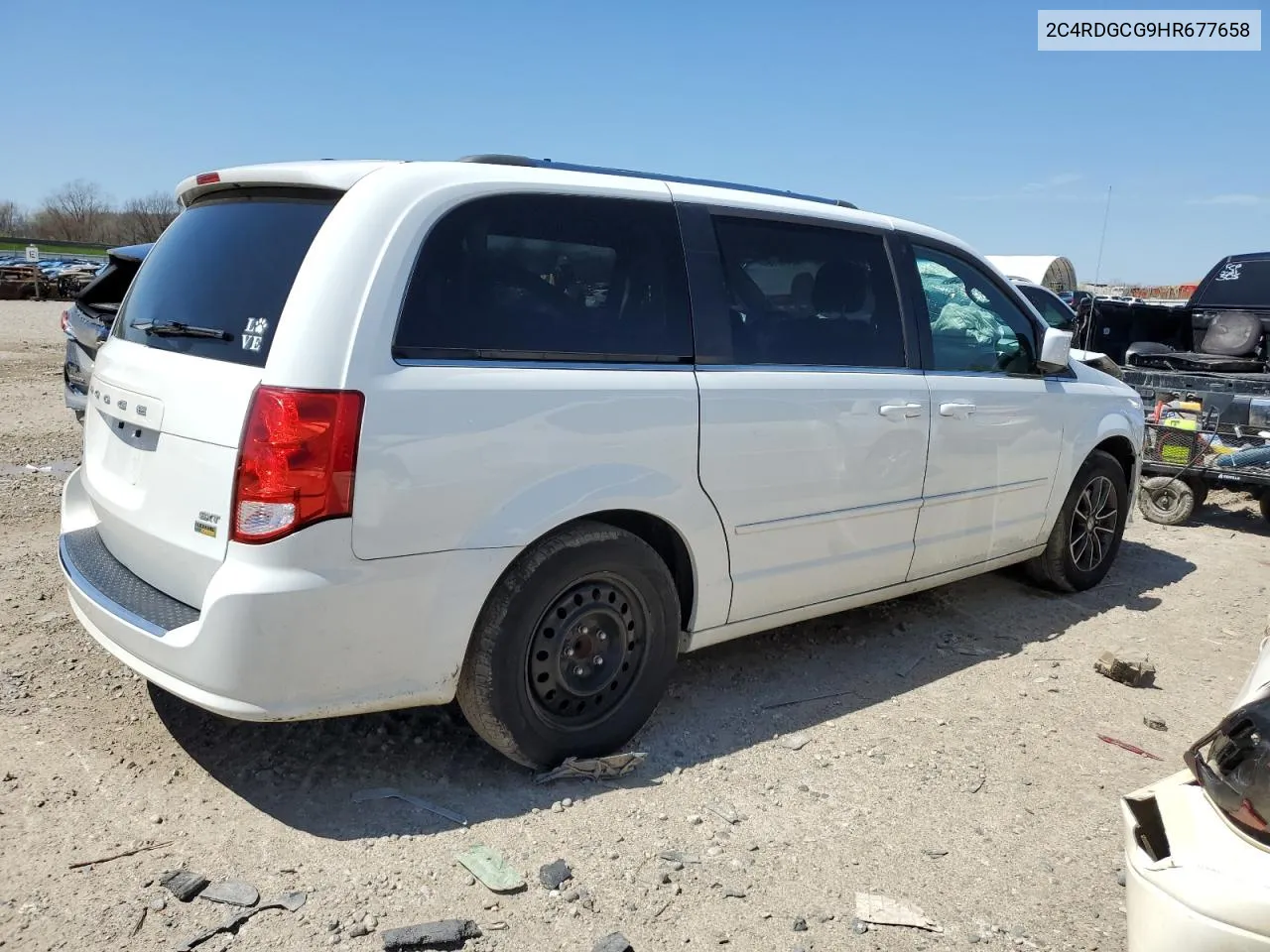 2017 Dodge Grand Caravan Sxt VIN: 2C4RDGCG9HR677658 Lot: 52449184