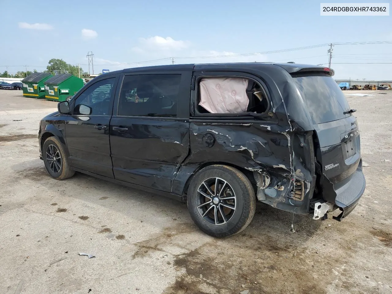 2C4RDGBGXHR743362 2017 Dodge Grand Caravan Se