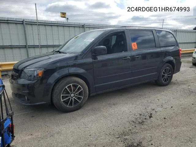 2C4RDGEG1HR674993 2017 Dodge Grand Caravan Gt