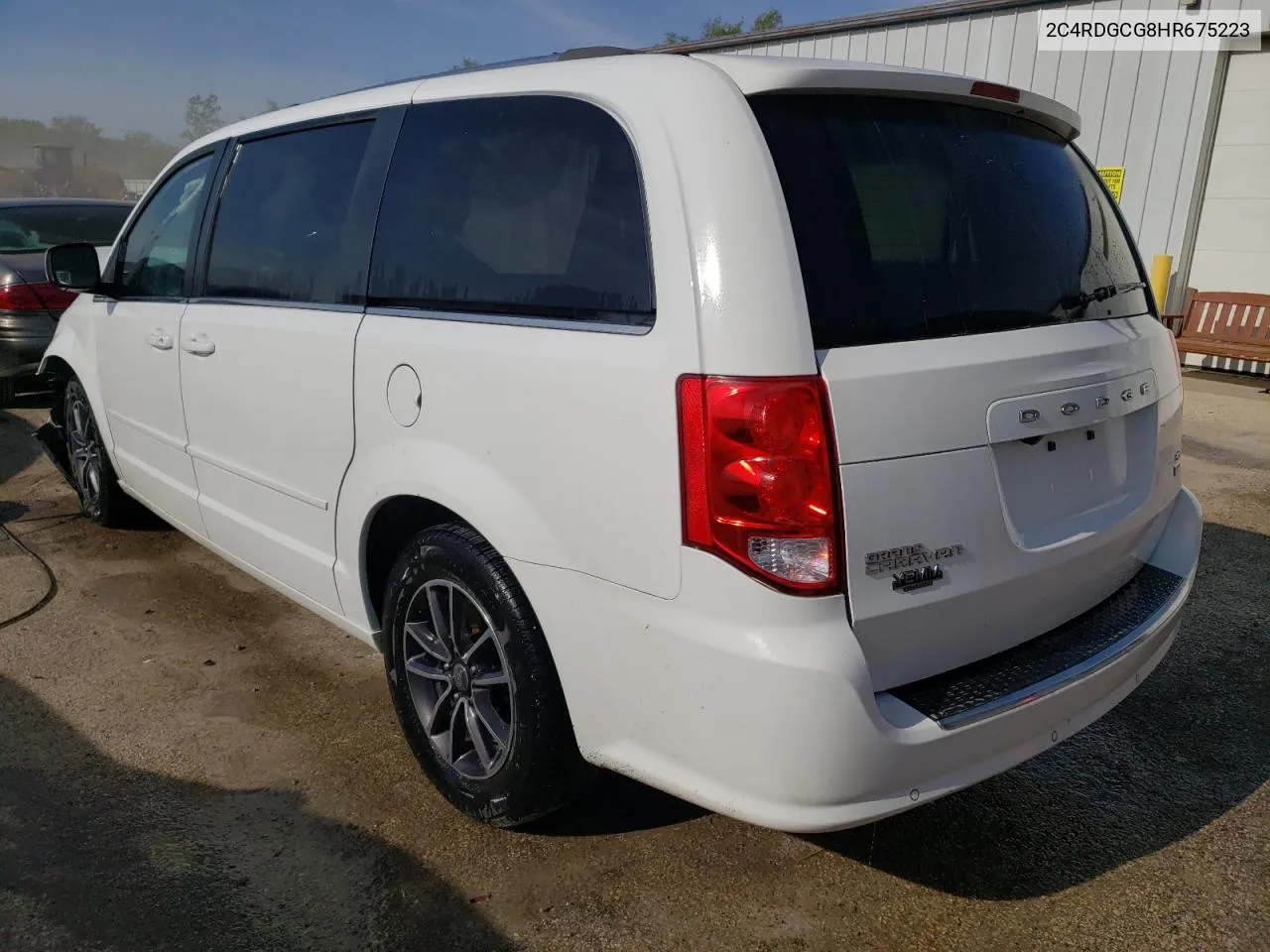 2C4RDGCG8HR675223 2017 Dodge Grand Caravan Sxt