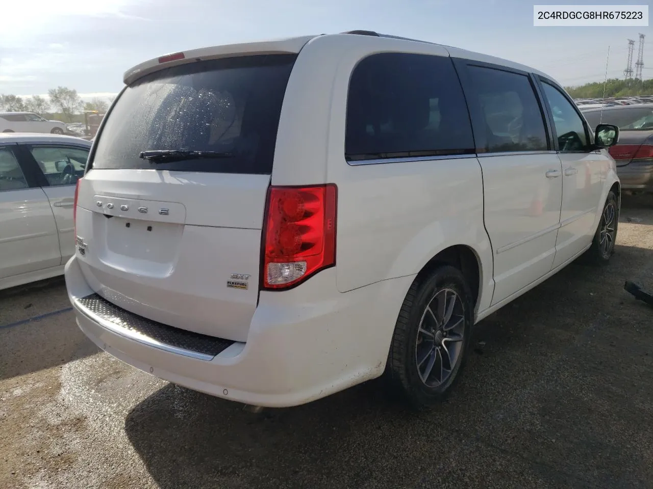 2C4RDGCG8HR675223 2017 Dodge Grand Caravan Sxt