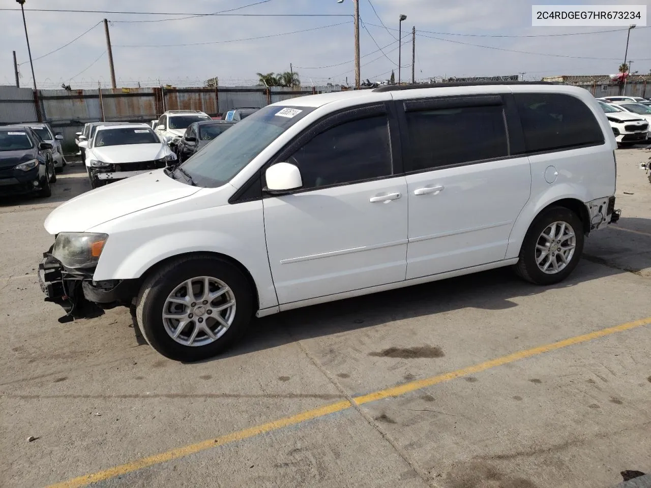 2C4RDGEG7HR673234 2017 Dodge Grand Caravan Gt