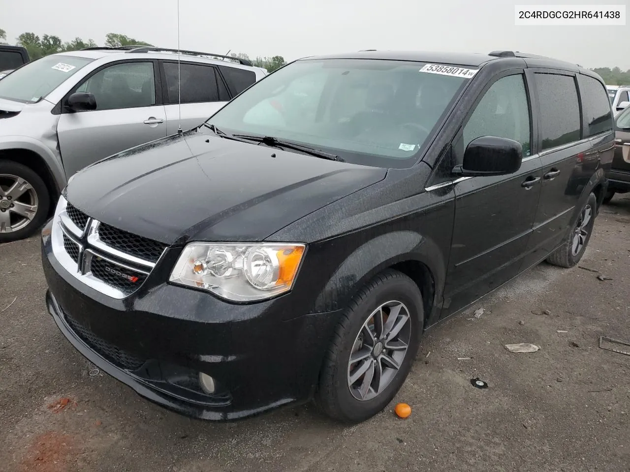 2017 Dodge Grand Caravan Sxt VIN: 2C4RDGCG2HR641438 Lot: 53858014