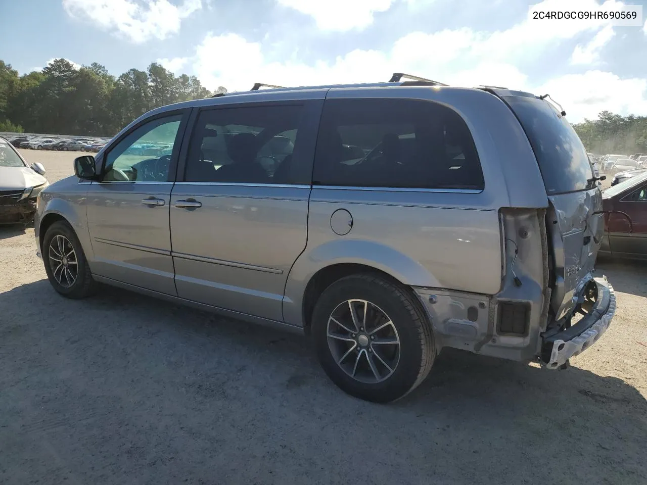 2017 Dodge Grand Caravan Sxt VIN: 2C4RDGCG9HR690569 Lot: 54014804