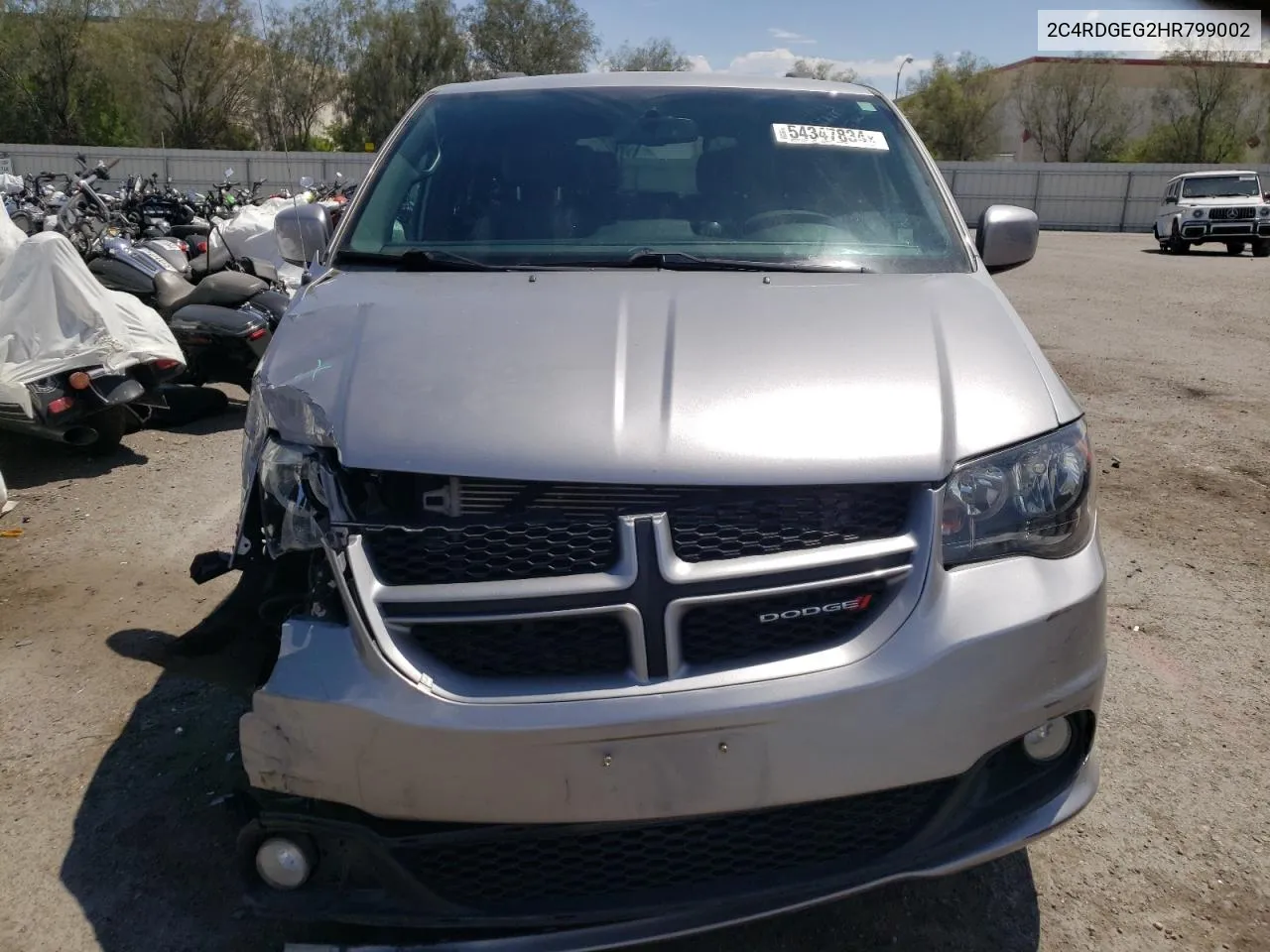 2C4RDGEG2HR799002 2017 Dodge Grand Caravan Gt