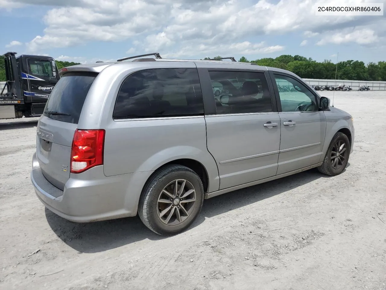 2C4RDGCGXHR860406 2017 Dodge Grand Caravan Sxt