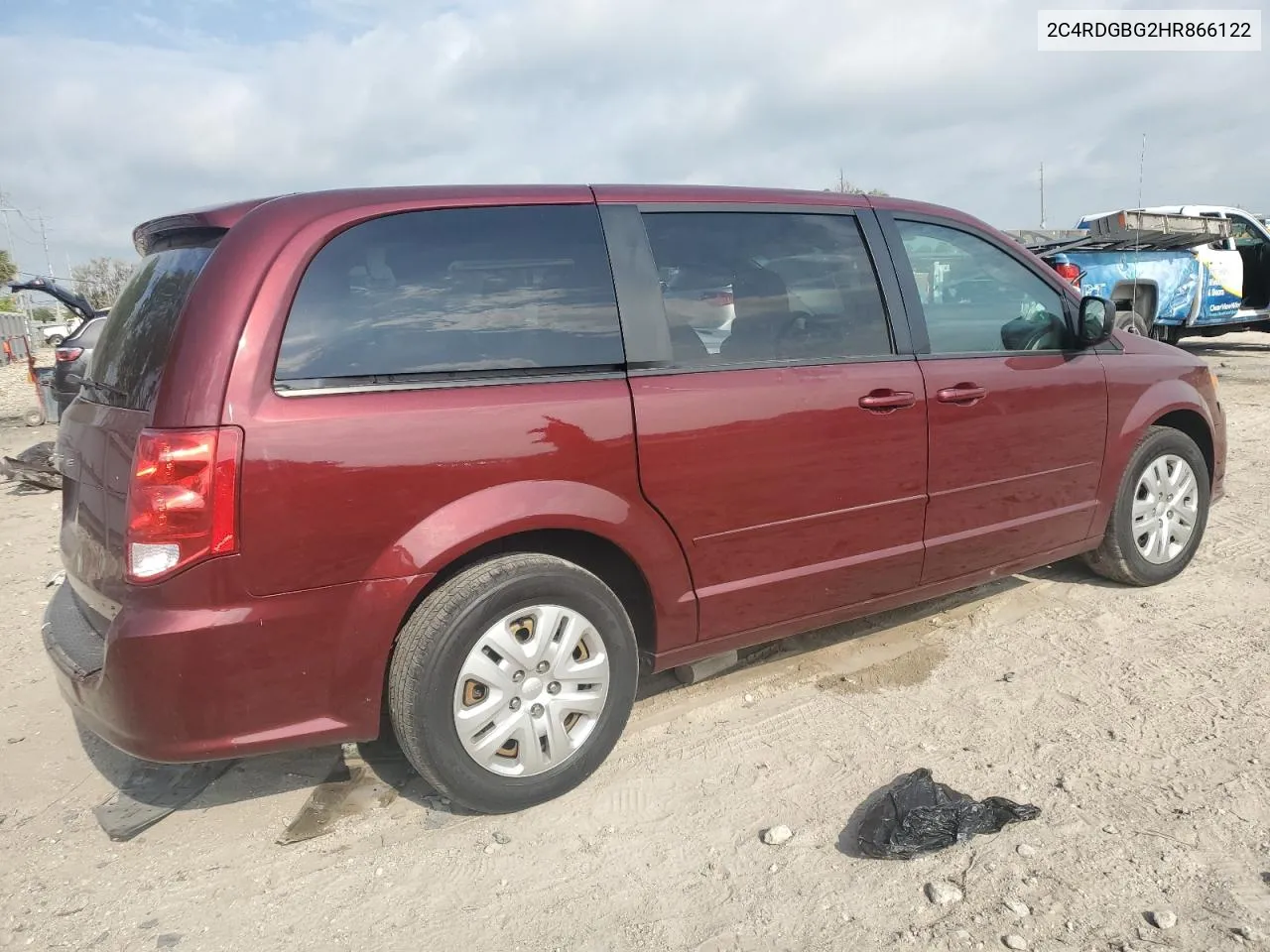 2C4RDGBG2HR866122 2017 Dodge Grand Caravan Se