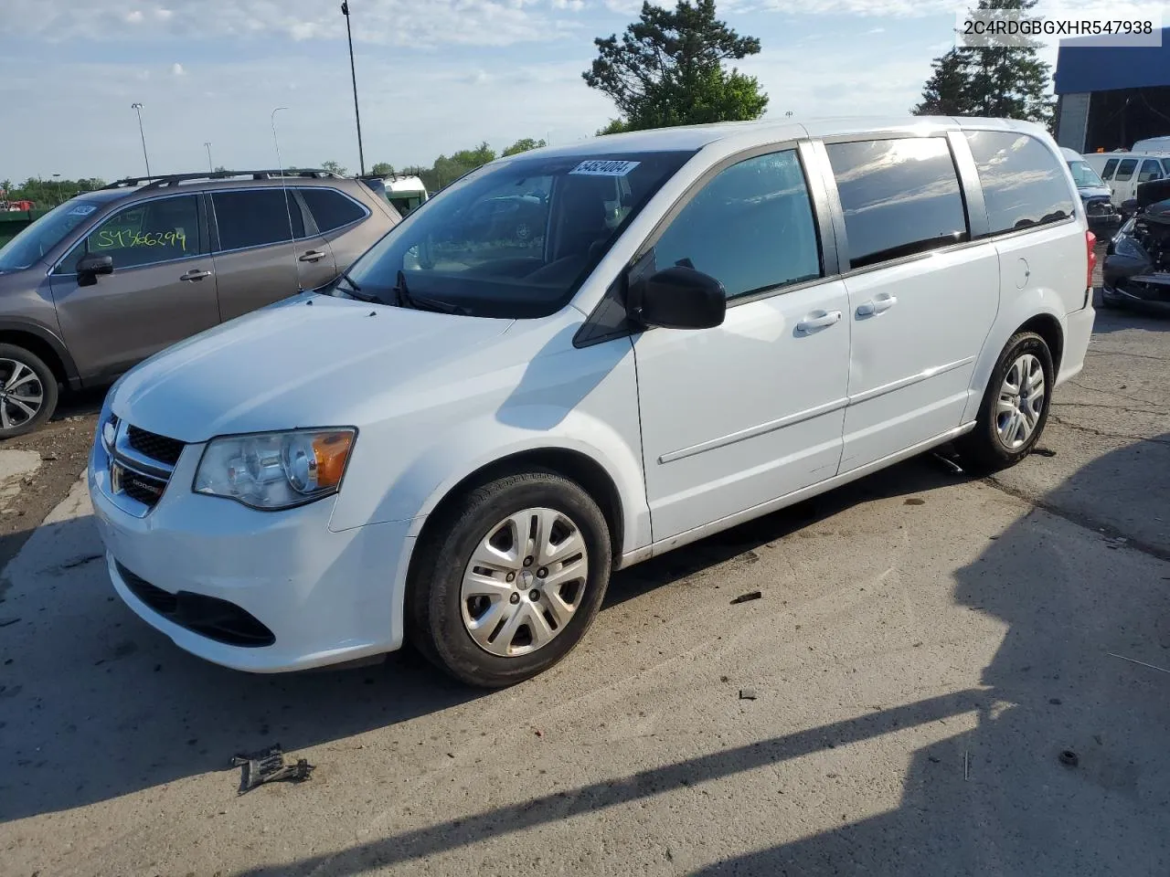 2C4RDGBGXHR547938 2017 Dodge Grand Caravan Se