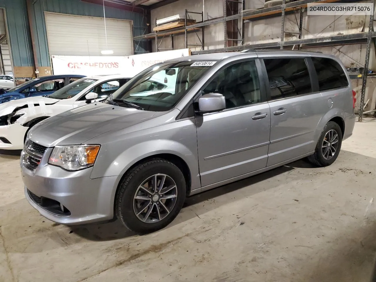 2017 Dodge Grand Caravan Sxt VIN: 2C4RDGCG3HR715076 Lot: 54610614