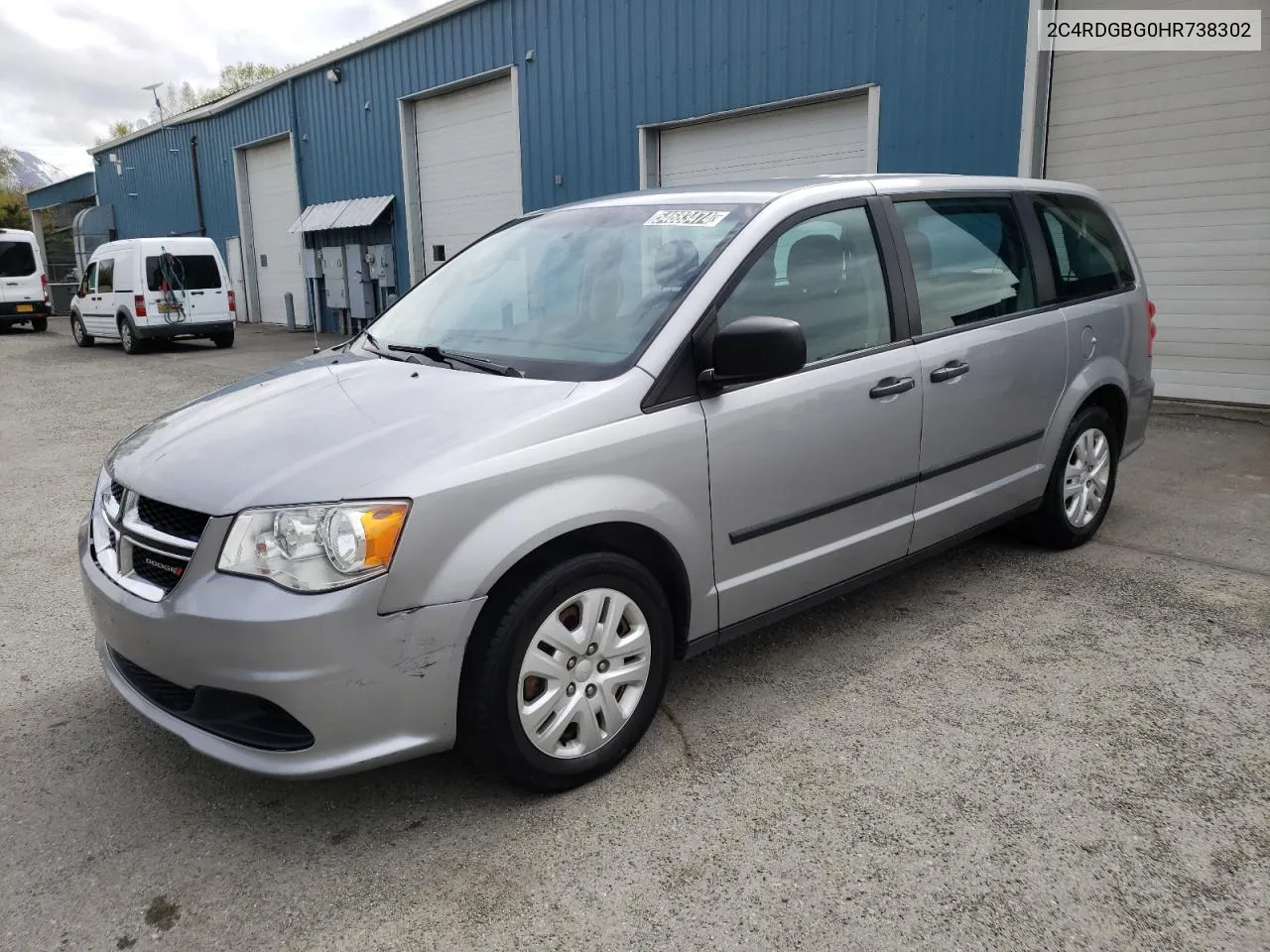 2017 Dodge Grand Caravan Se VIN: 2C4RDGBG0HR738302 Lot: 54683474