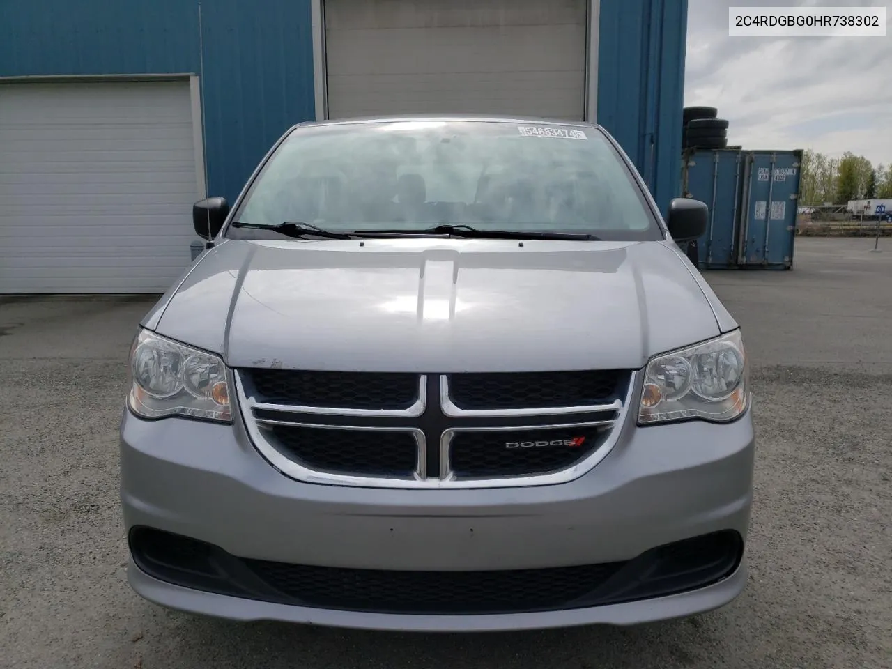 2C4RDGBG0HR738302 2017 Dodge Grand Caravan Se