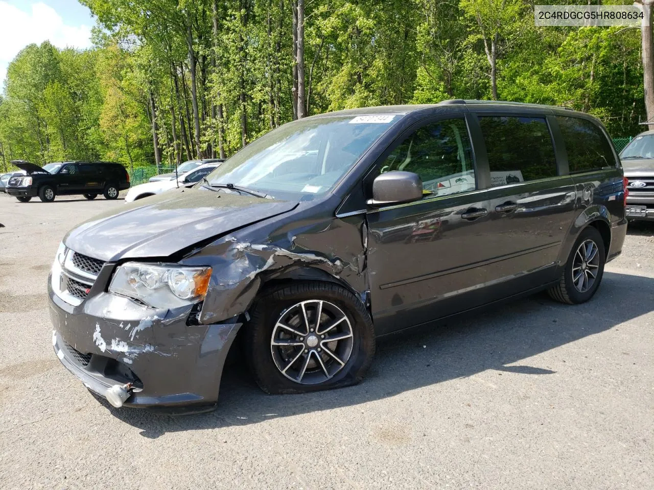 2017 Dodge Grand Caravan Sxt VIN: 2C4RDGCG5HR808634 Lot: 54707344