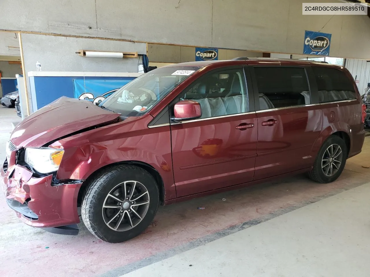 2C4RDGCG8HR589510 2017 Dodge Grand Caravan Sxt