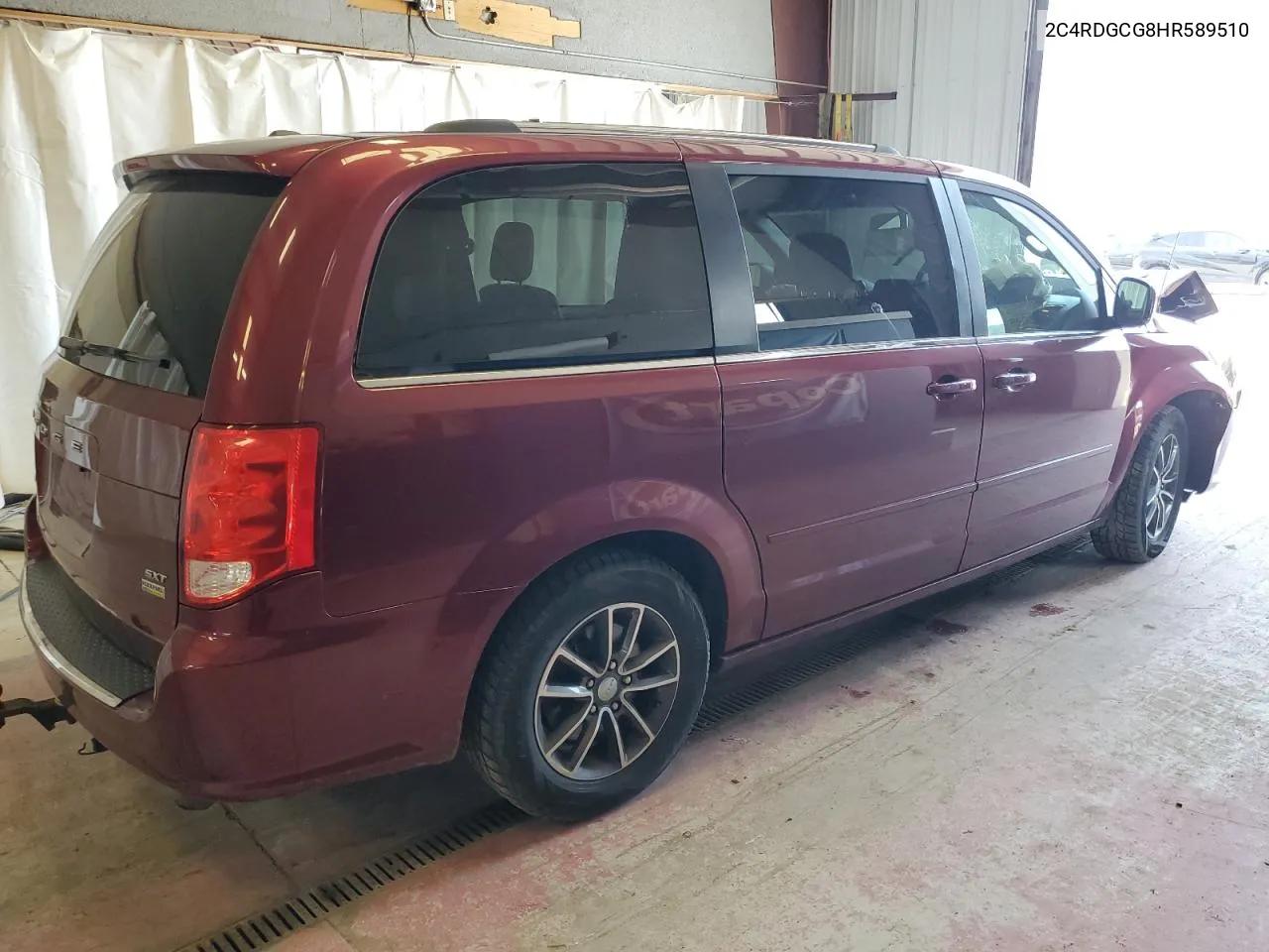 2C4RDGCG8HR589510 2017 Dodge Grand Caravan Sxt