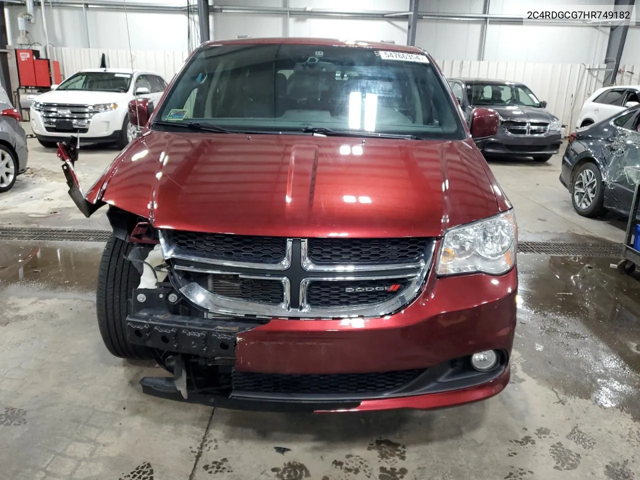 2C4RDGCG7HR749182 2017 Dodge Grand Caravan Sxt