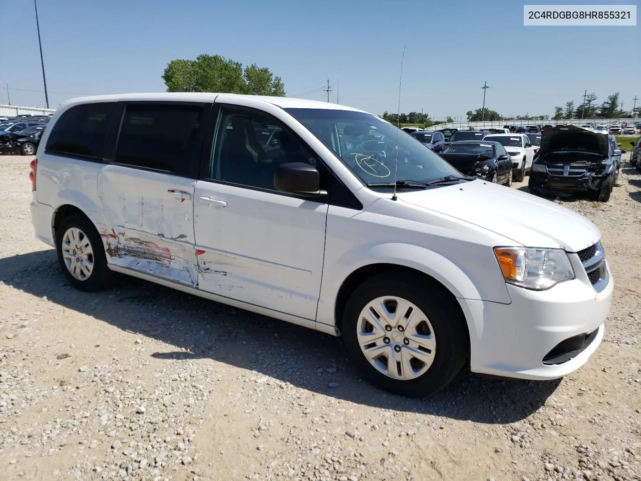 2C4RDGBG8HR855321 2017 Dodge Grand Caravan Se