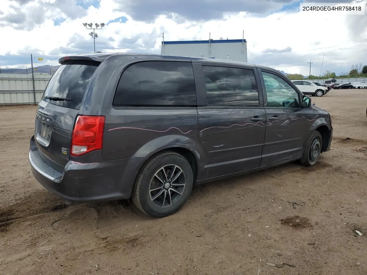 2017 Dodge Grand Caravan Gt VIN: 2C4RDGEG4HR758418 Lot: 54873864