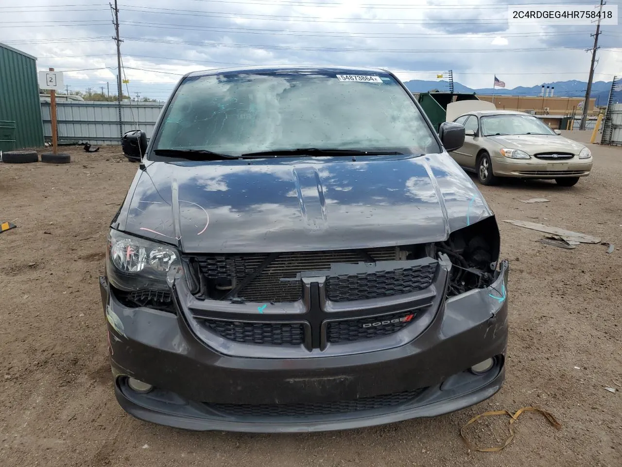 2C4RDGEG4HR758418 2017 Dodge Grand Caravan Gt