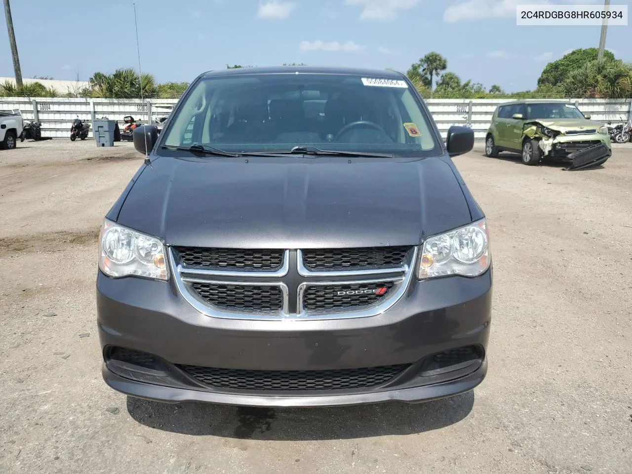 2017 Dodge Grand Caravan Se VIN: 2C4RDGBG8HR605934 Lot: 55084064